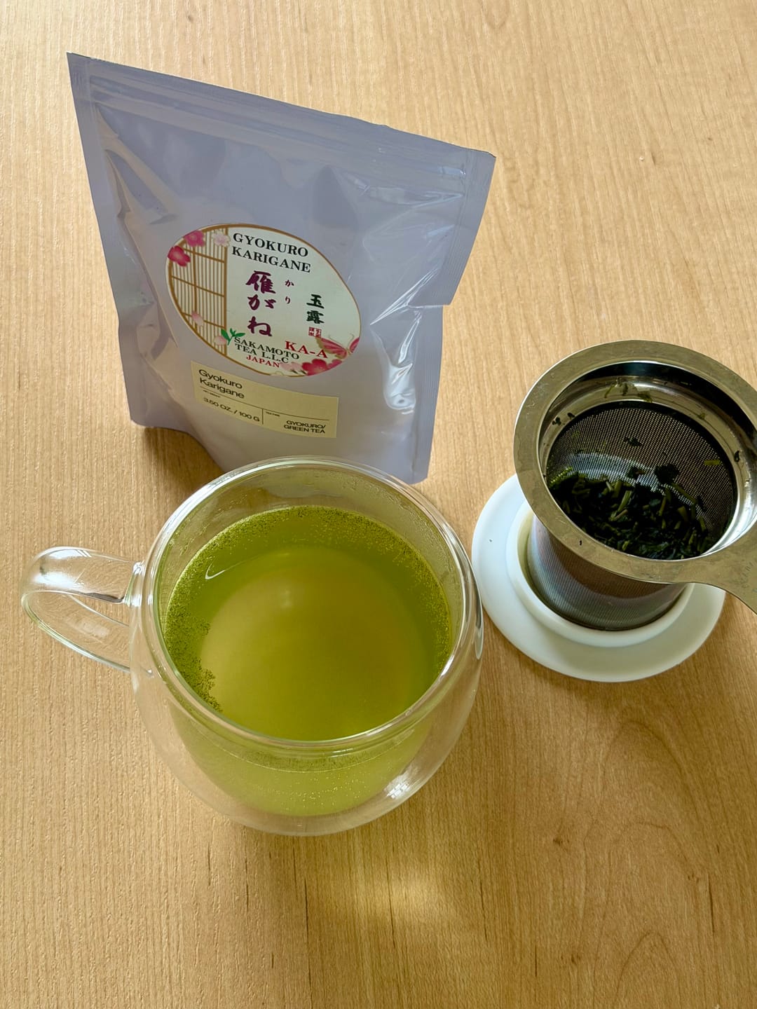 Customer photo review of Gyokuro Karigane
