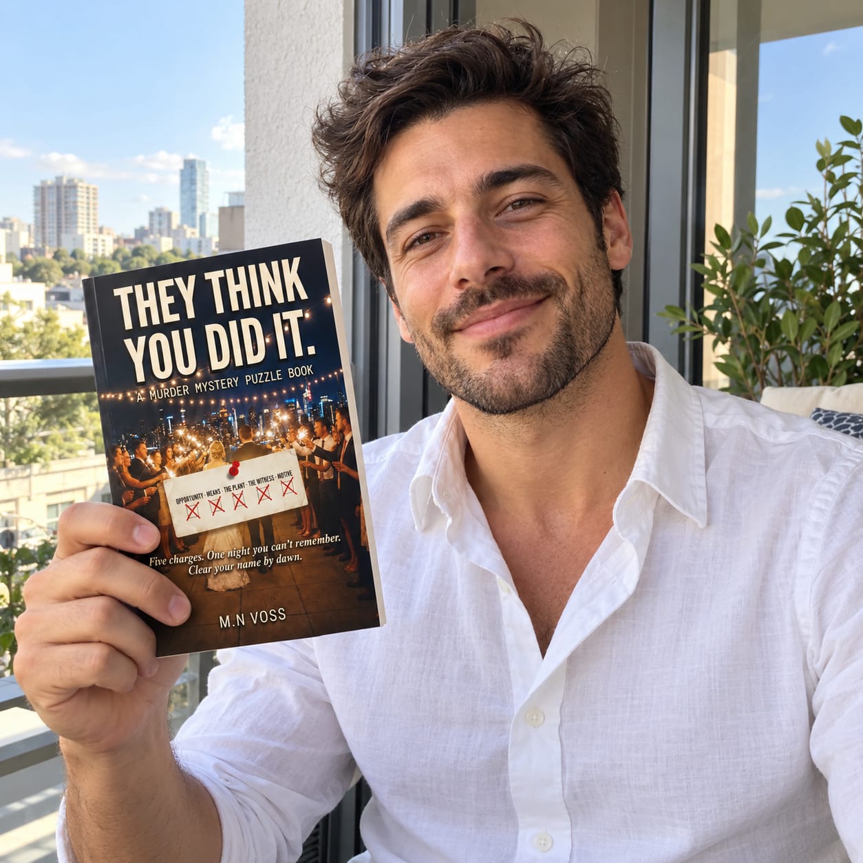 Customer photo review of They Think You Did It