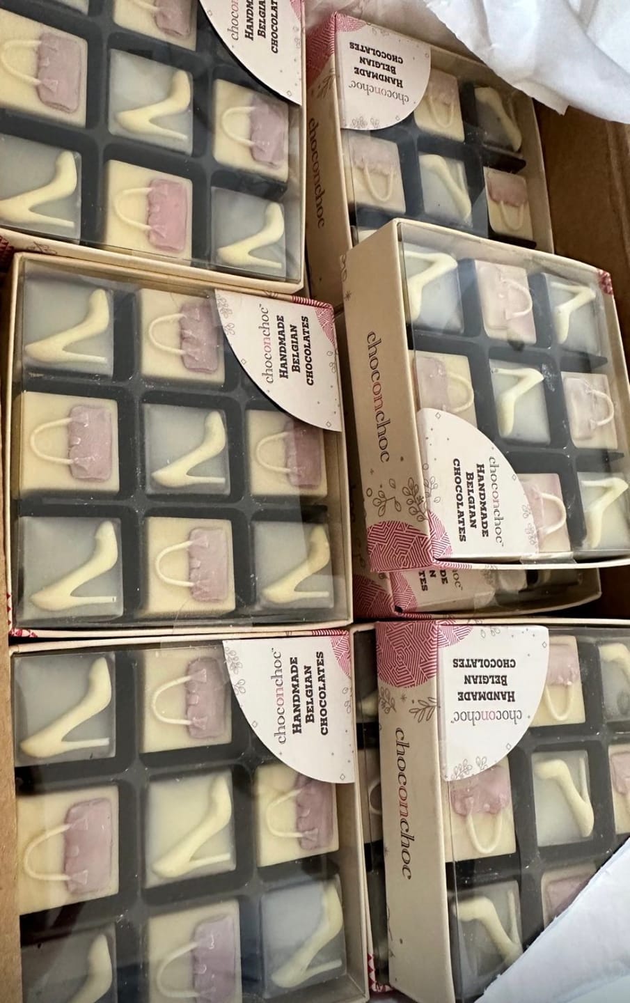 Customer photo review of Chocolate Shoes And Chocolate Handbags