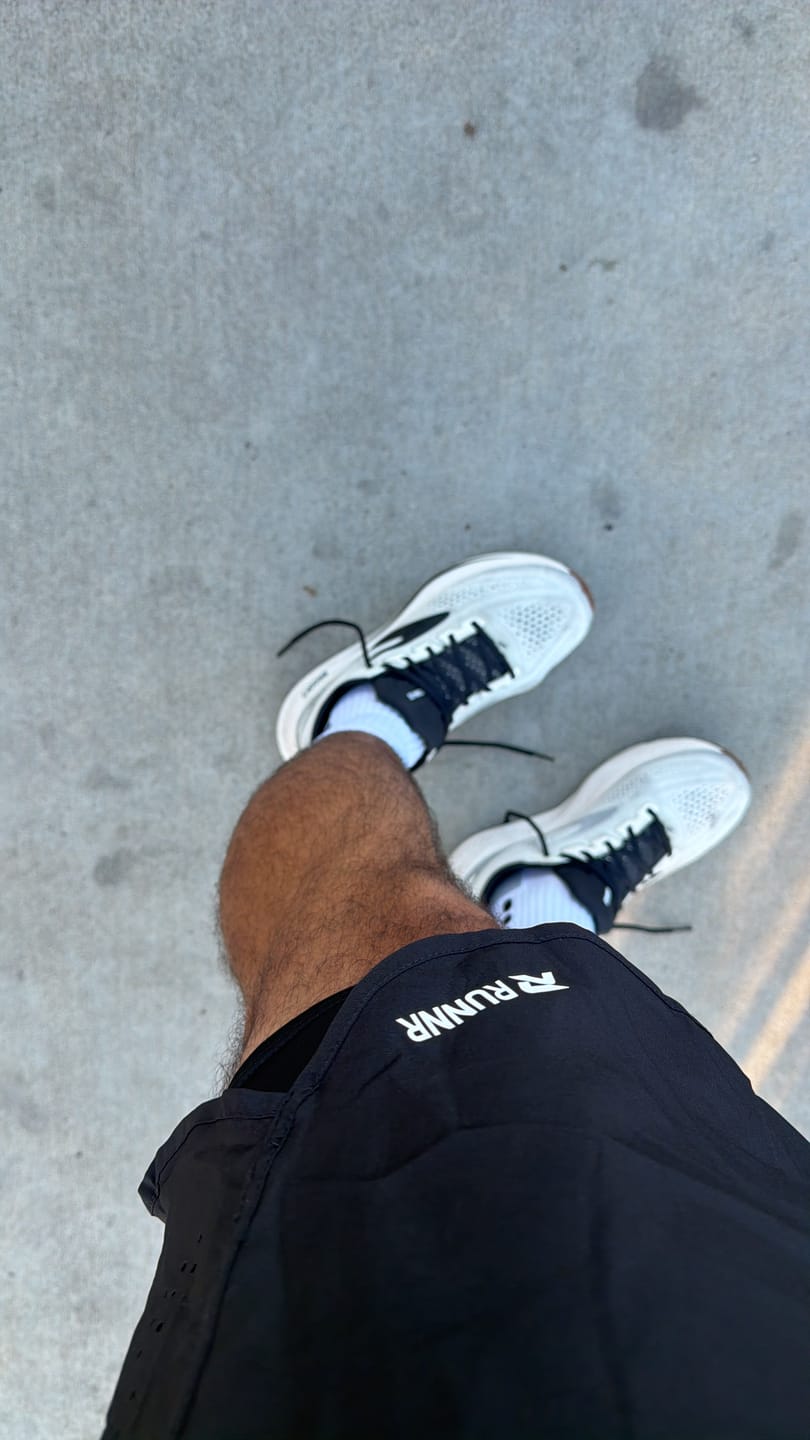 Customer photo review of RUNNR 2-in-1 Running Shorts