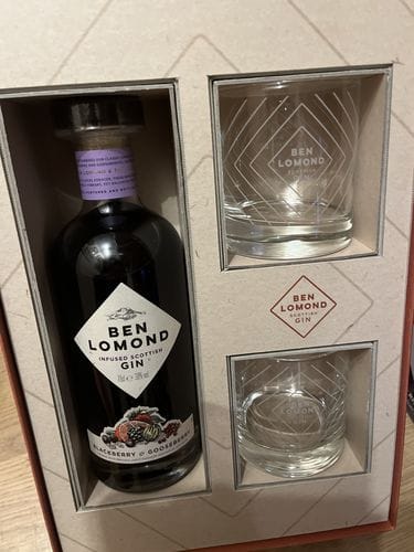 Customer photo review of Blackberry & Gooseberry Gin Gift Set