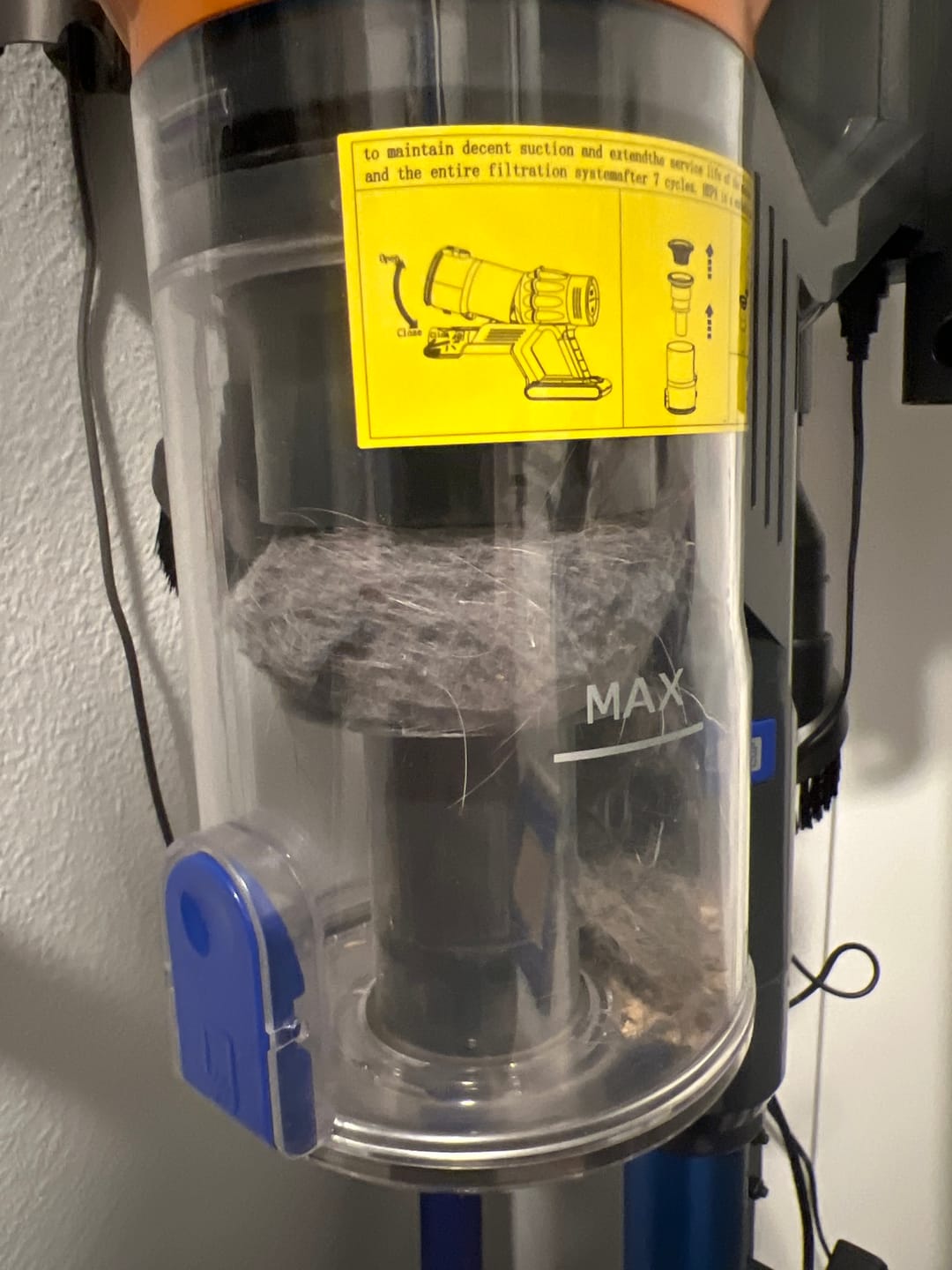 Customer photo review of Dripl UltraVac Akku-Staubsauger