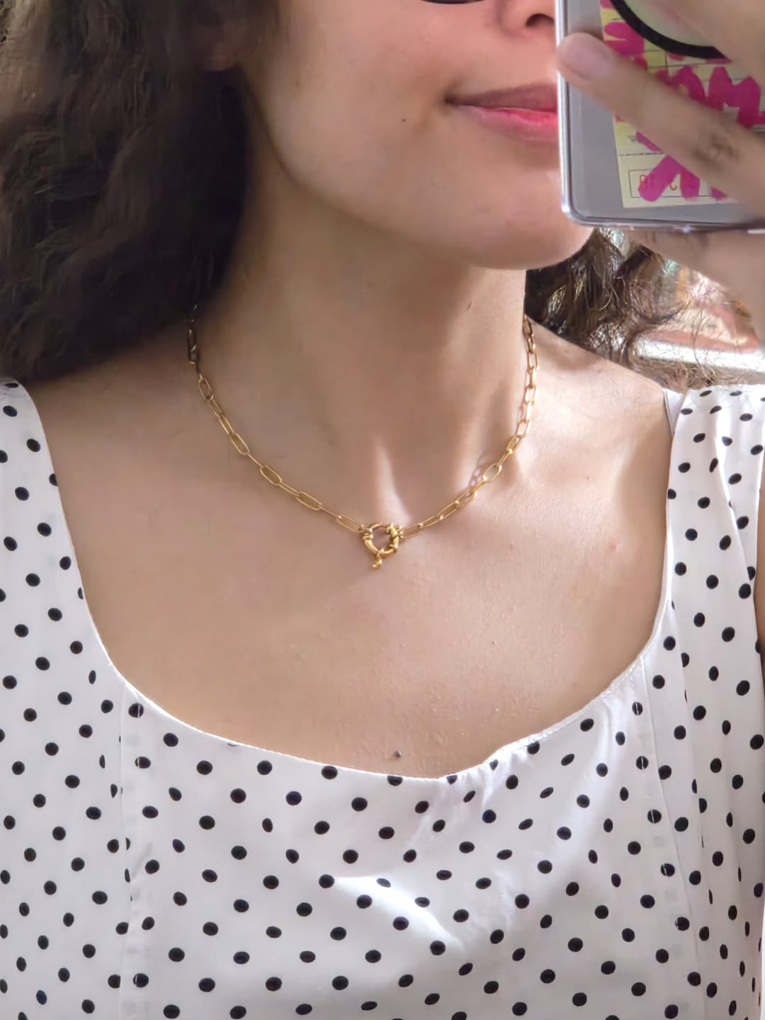 Customer photo review of Collar Helga