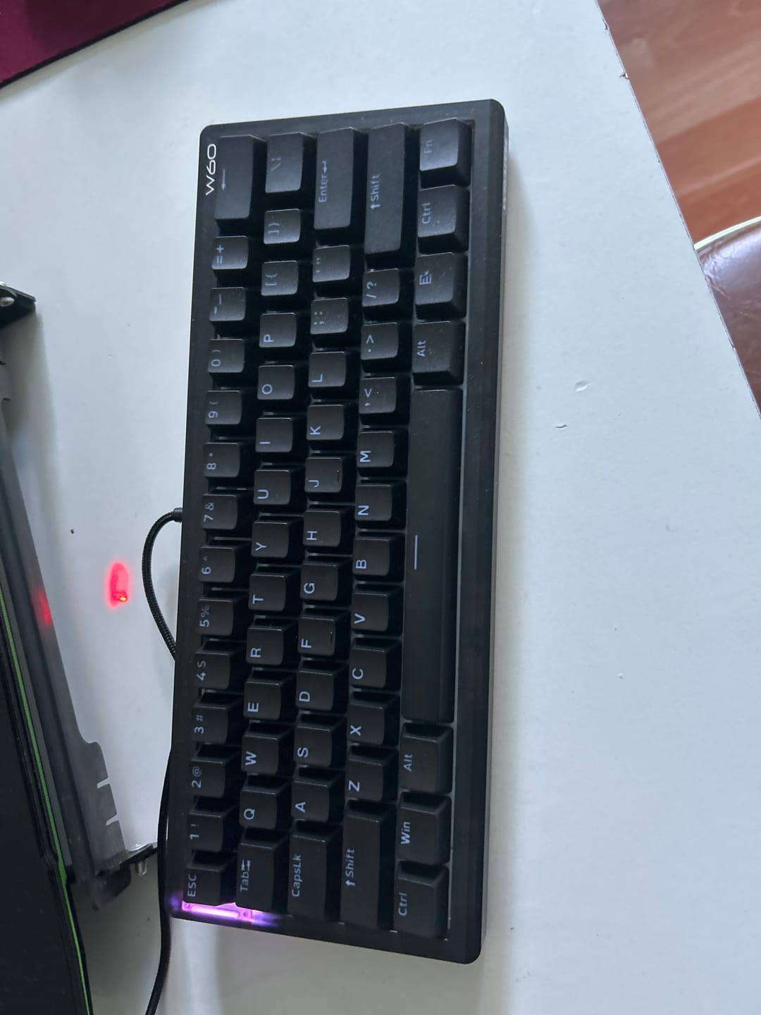 Customer photo review of Wraith W60 Klavye (Manyetik Switch / HE)