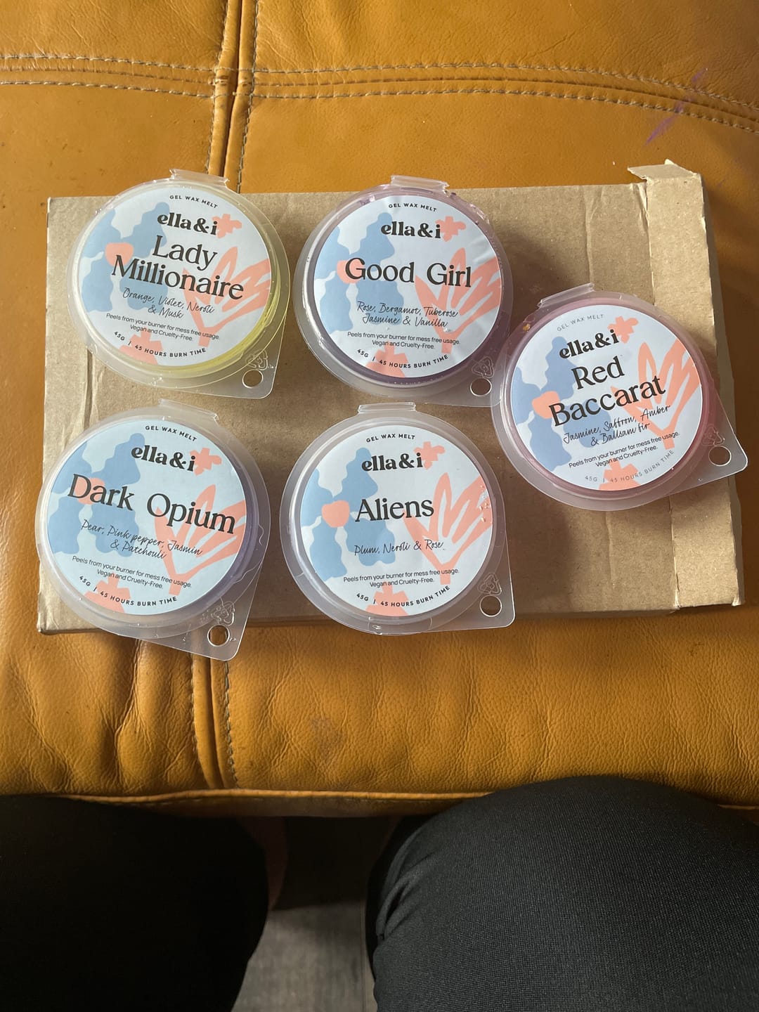 Customer photo review of Perfume Gel Melt Bundle