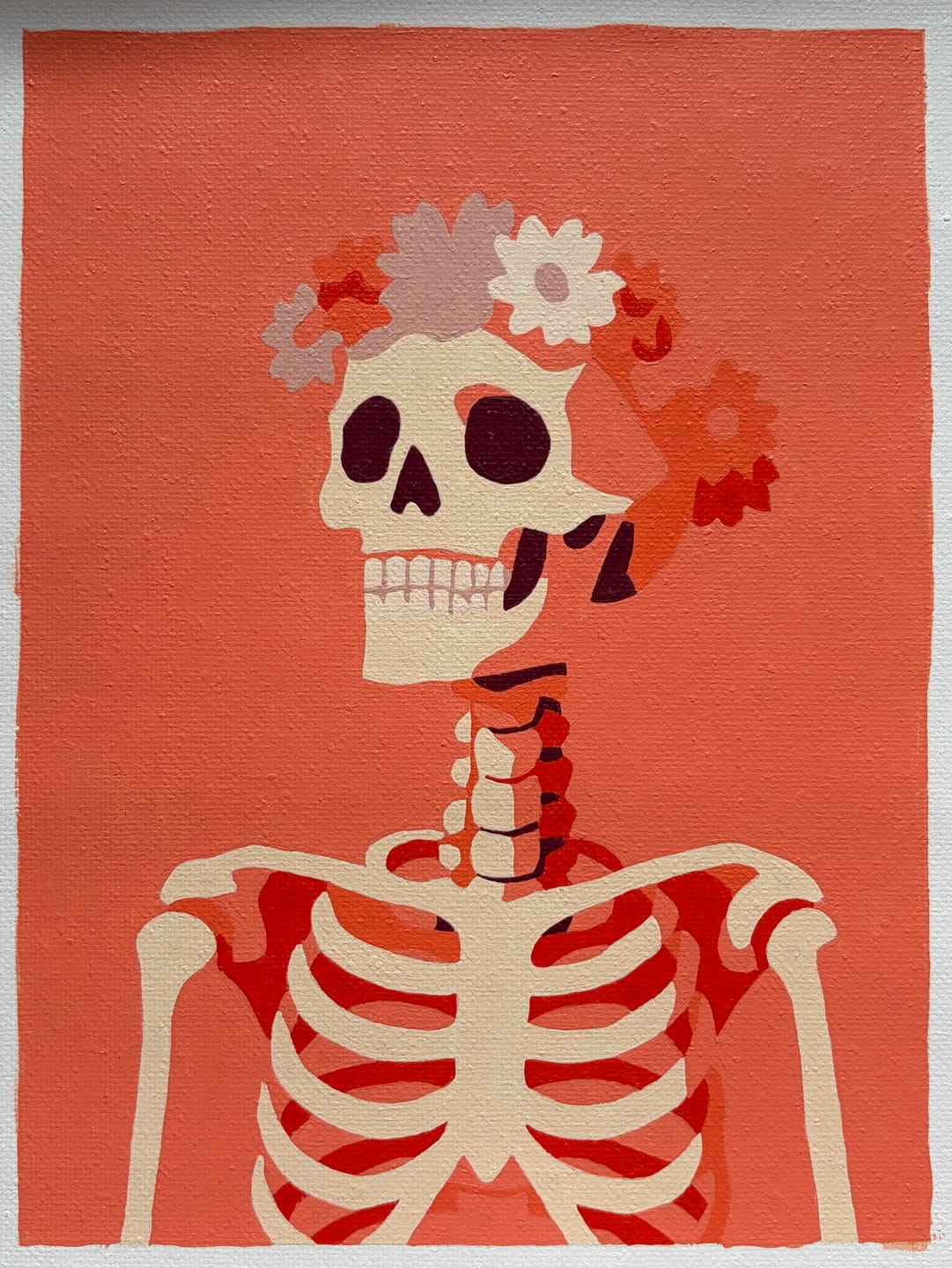 Customer photo review of 6 Mini Paintings - Halloween Night Set
