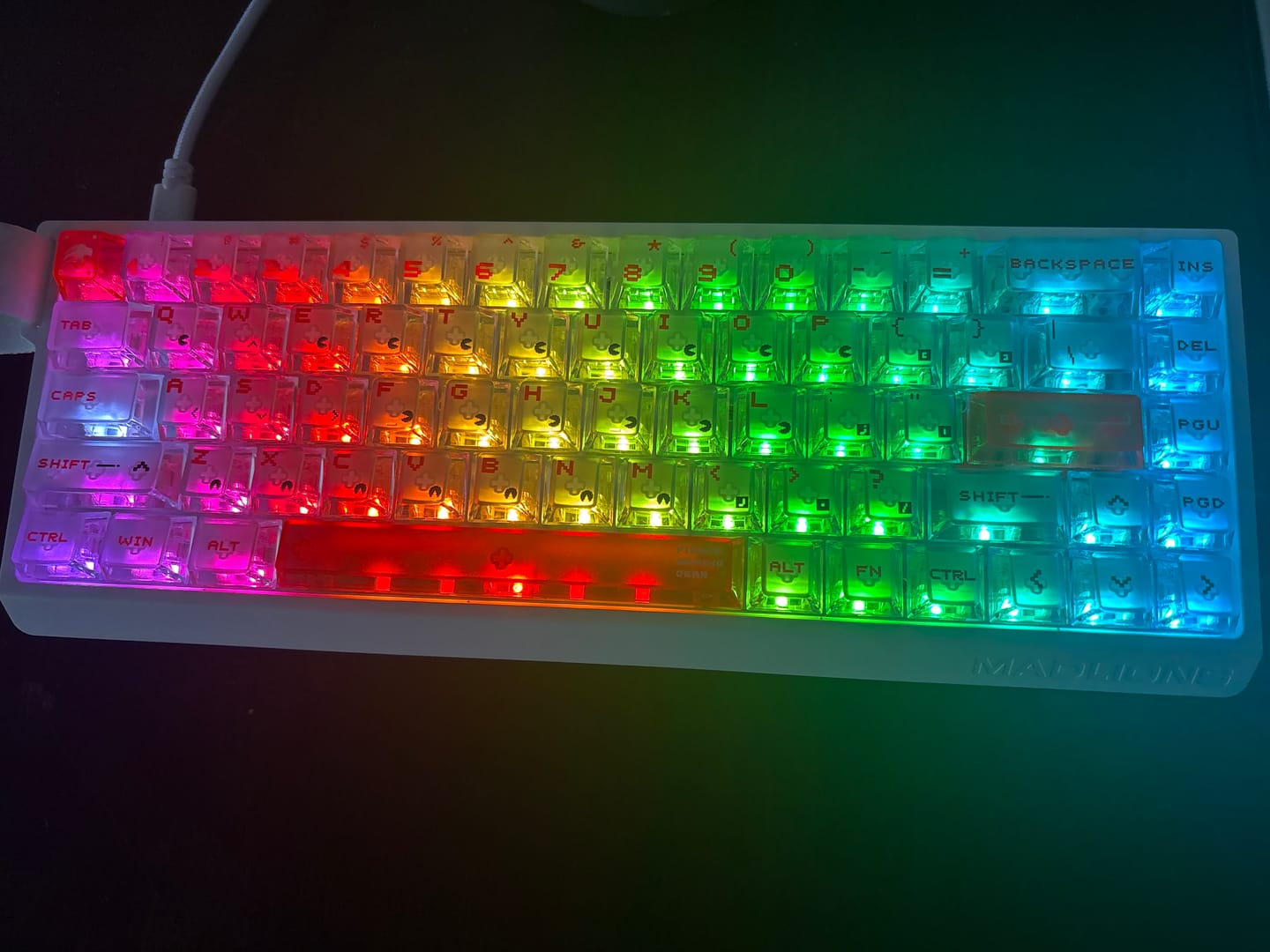 Customer photo review of FGG Madlions MAD68 HE V2 Klavye (Manyetik Switch / HE)