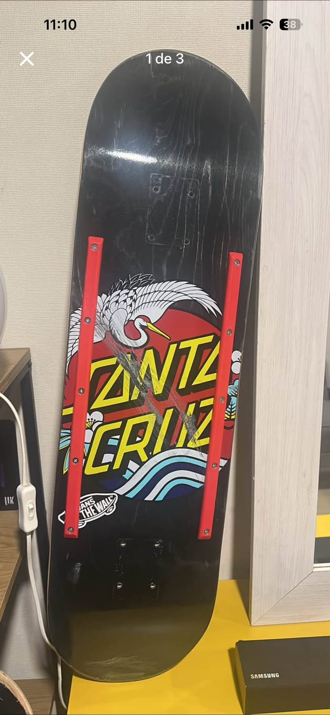 Customer photo review of Iron Truck Co. - Rails 14" Red