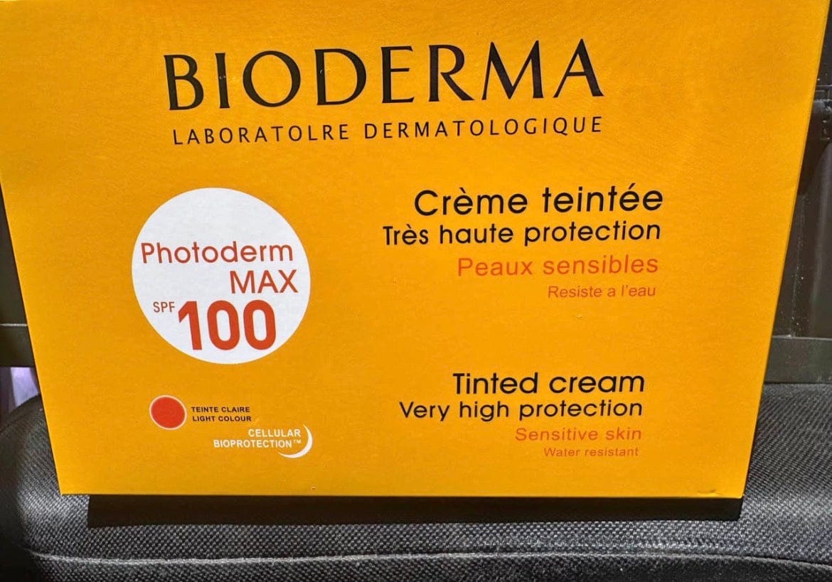 Customer photo review of Bioderma Photoderm M SPF50+ Light Tinted Blue Light Protection 40ml Exp 09/2027