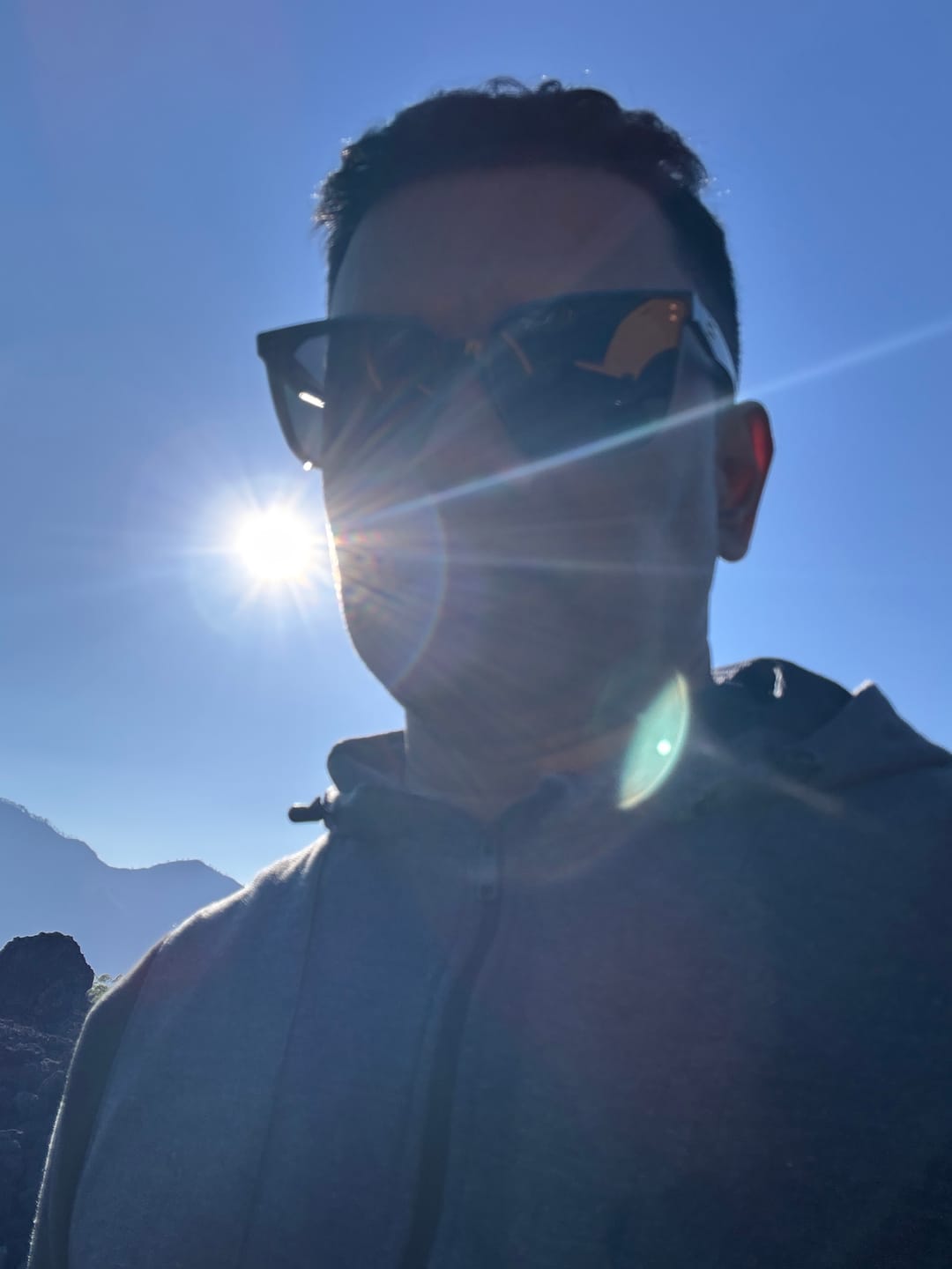 Customer photo review of Levi Rectangular Framed Sunglasses