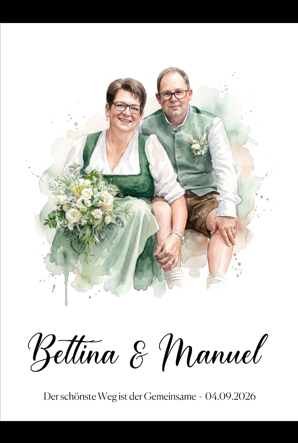 Customer photo review of Euer Foto als Aquarell-Kunstwerk
