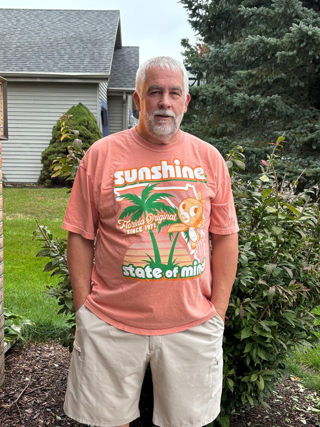 Customer photo review of Orange Bird Sunshine State Shirt