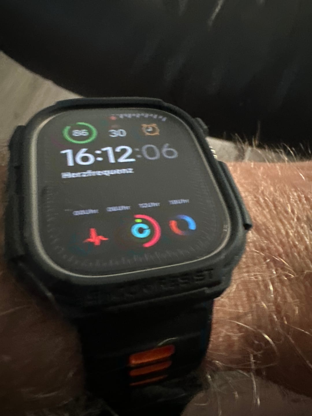 Customer photo review of CRYSTAL CLEAR Displayschutz GLAS für Apple Watch Ultra 49 mm - 2er Set