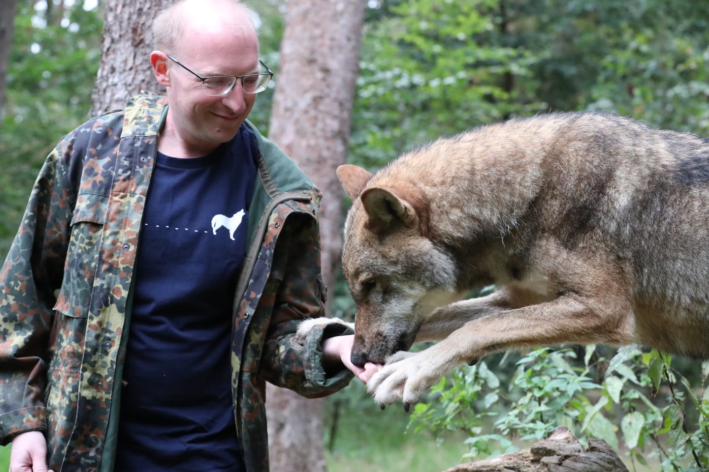 Customer photo review of WOLF SPUR - Bio Herren Shirt