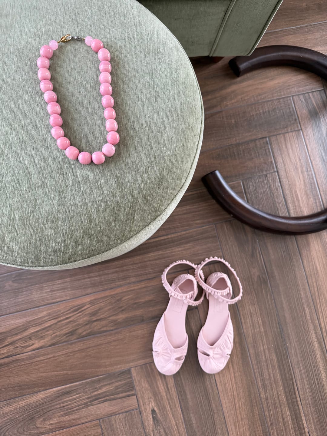 Customer photo review of The Sunset Ballet Flat