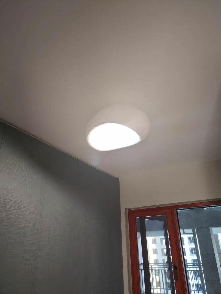 Customer photo review of Cloud Sphere Ceiling Light, Textured White Finish, 45 to 70 cm Wide