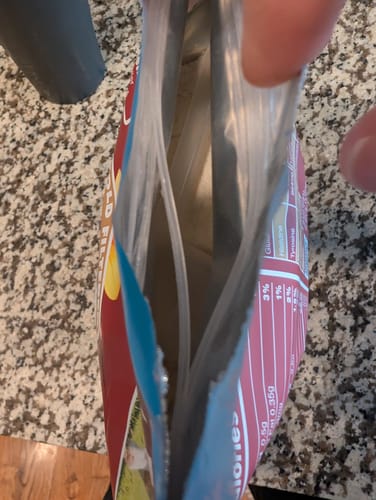 Customer photo review of Whey Protein Isolate with Organic Vanilla