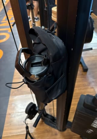 Customer photo review of Bolsa magnética para gimnasio KLAK