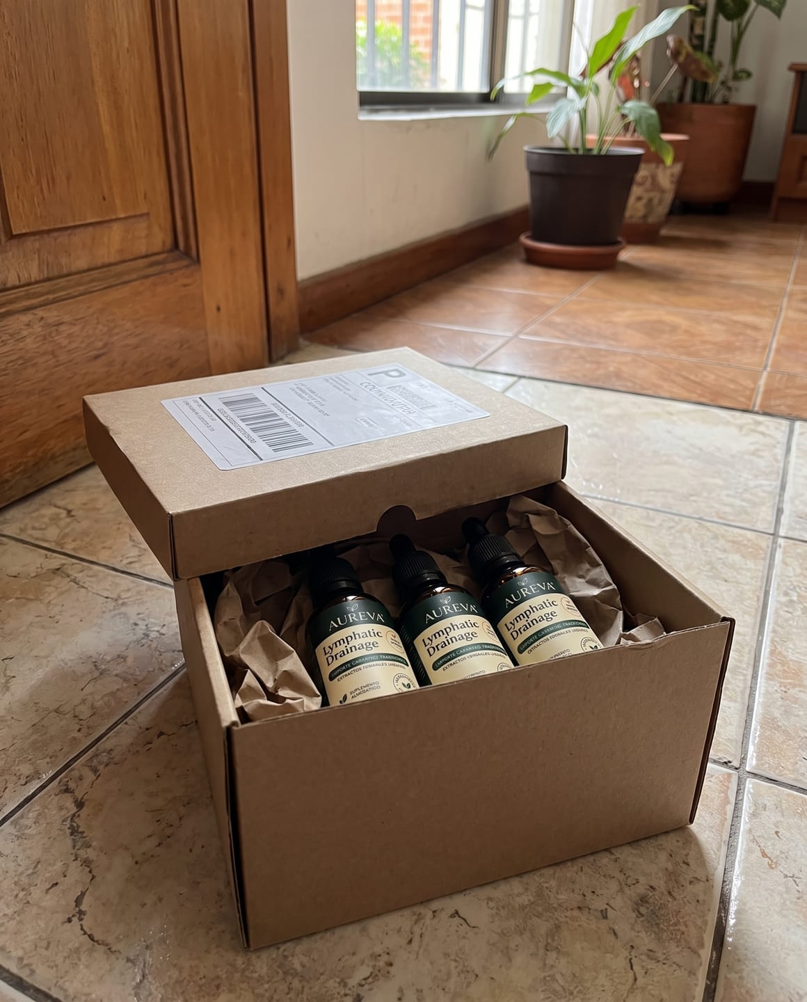 Customer photo review of Aureva - Suplemento Drenador Linfático