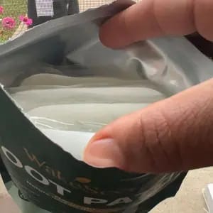 Customer photo review of Sollievo Stress Patch Detossificante Piedi Naturale Lavanda