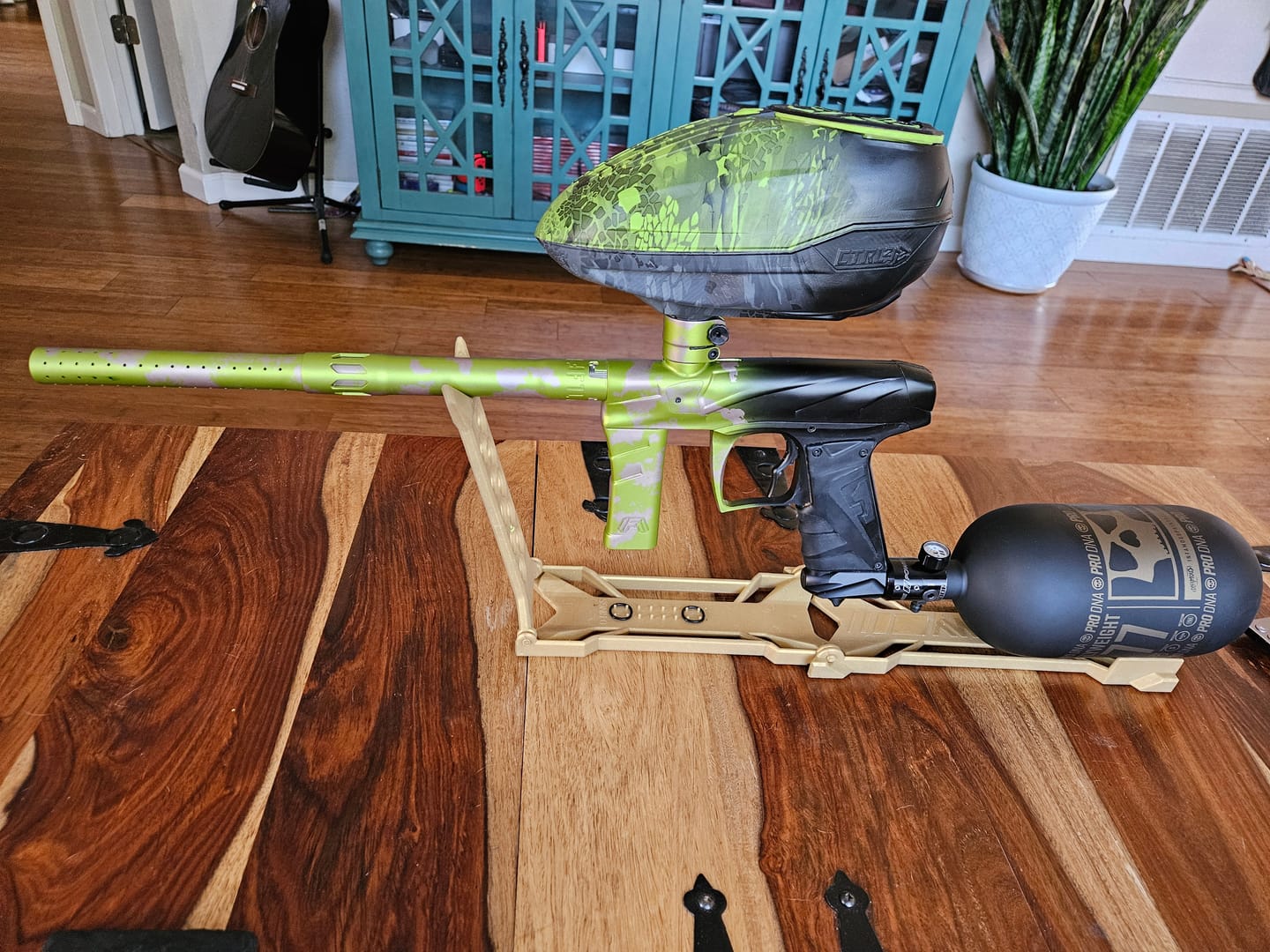 Customer photo review of Pro DNA Flyweight Air Tank 77ci (BOTTLE ONLY)