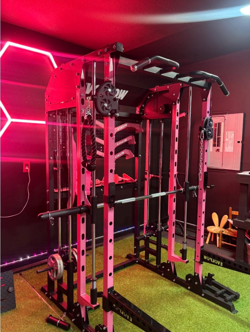 Customer photo review of EVOLPOW M2B Brute All-In-One Smith Machine Home Gym