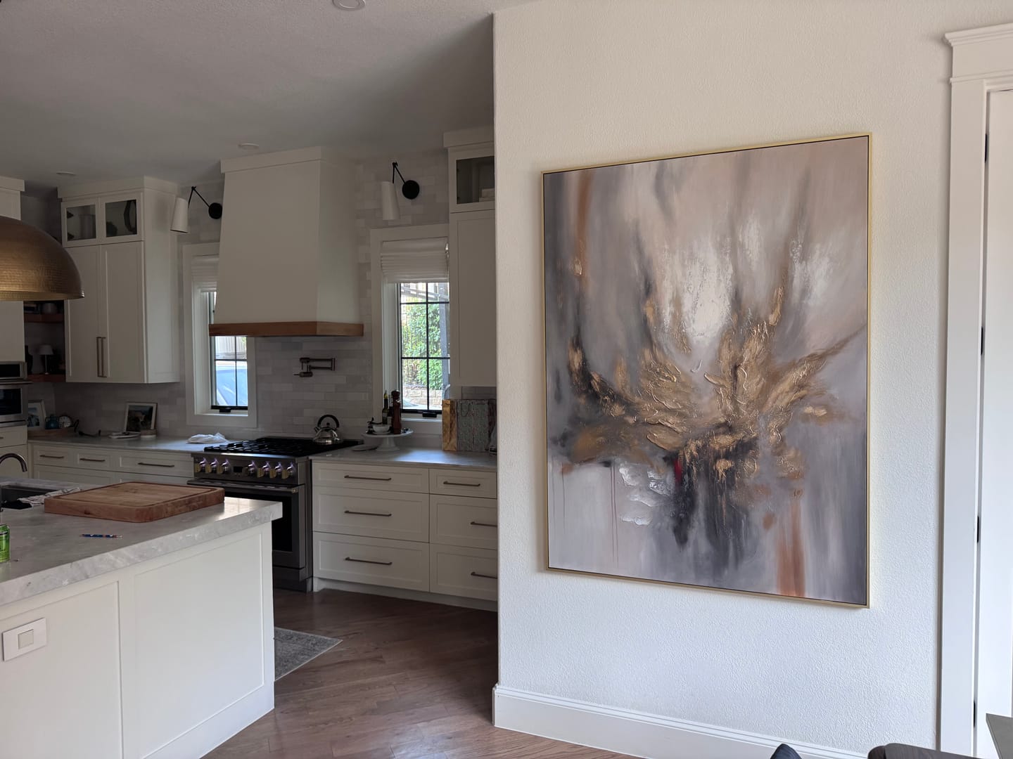 Customer photo review of Abstract Tranquility #WS490
