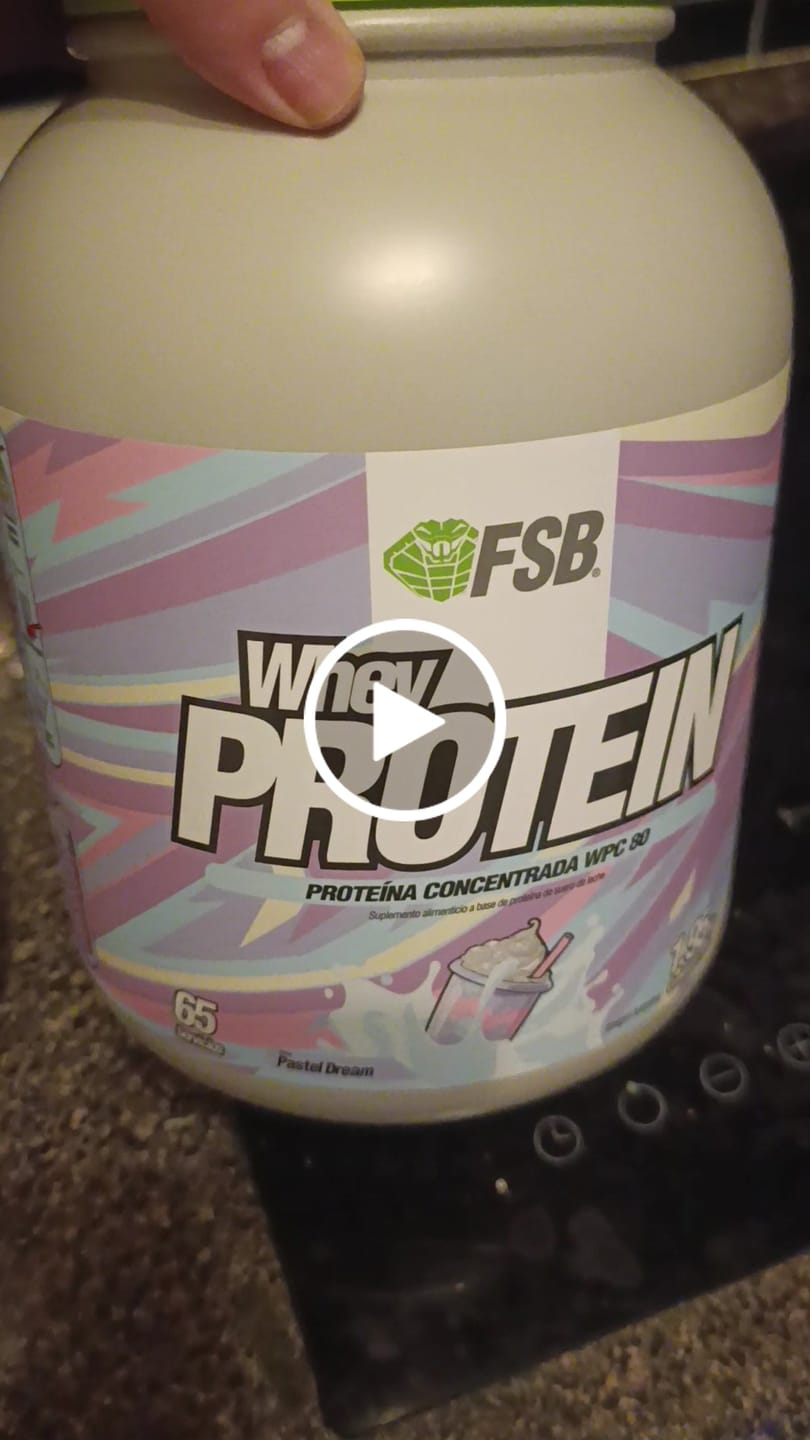 Customer video review of Proteína Sabor Gourmet