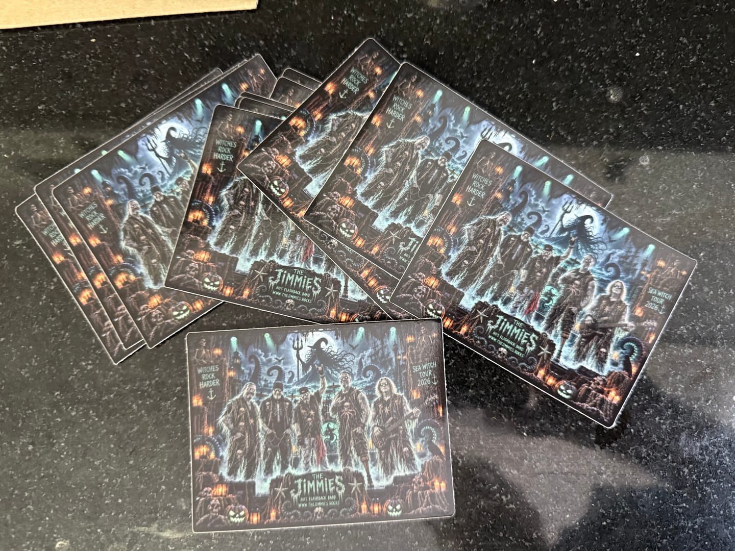 Customer photo review of Rectangle Stickers