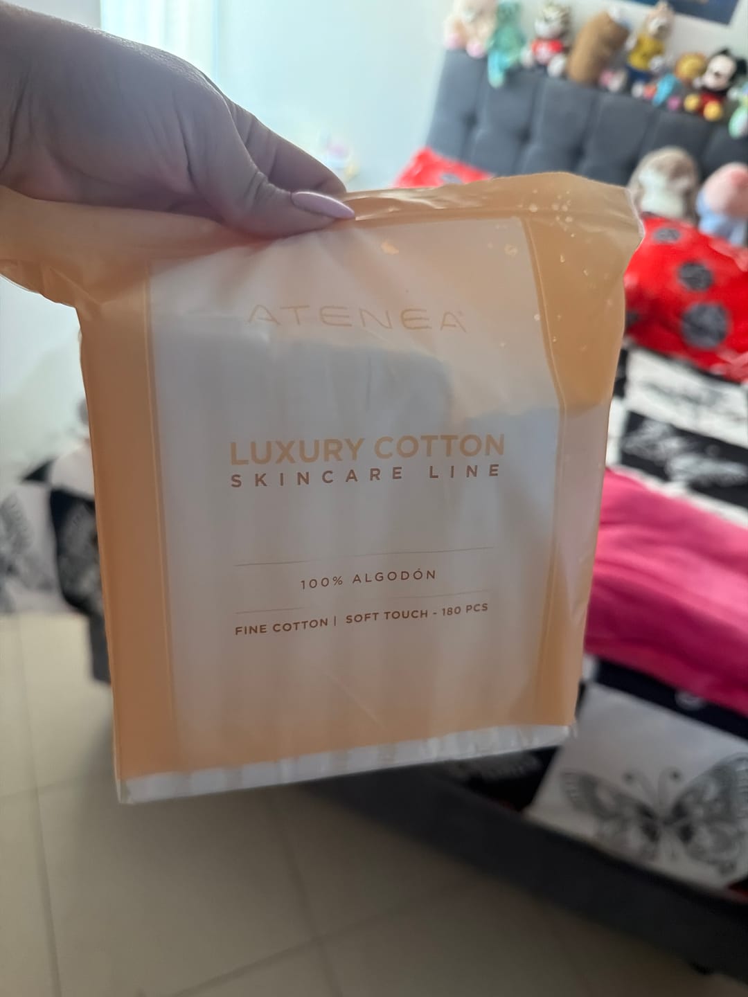 Customer photo review of ALGODÓN LUXURY DESMAQUILLANTE