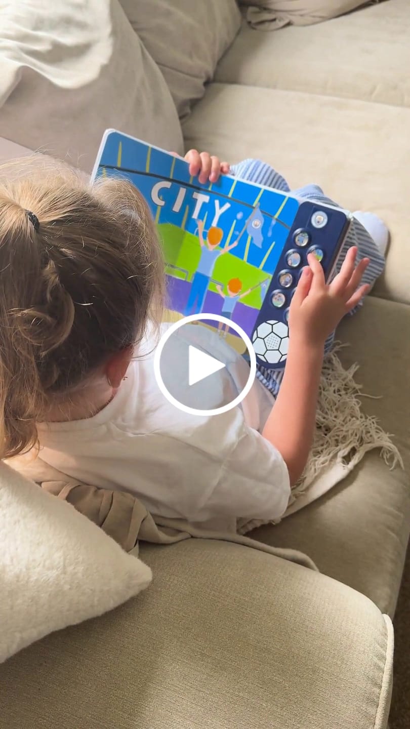 Customer video review of Man City Sound Book