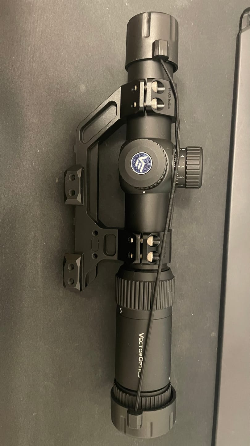 Customer photo review of Vector Optics SCOC-54 Forester 1-5x24 FIBER