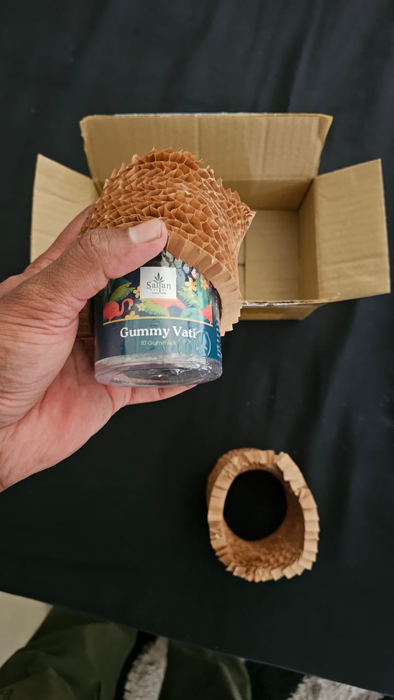 Customer photo review of Pain Relief Gummy Vati (1050mg)- Sanan Relief Medical Cannabis Gummies