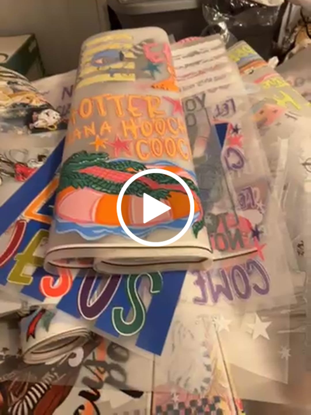 Customer video review of DTF Gang Sheet Online Builder
