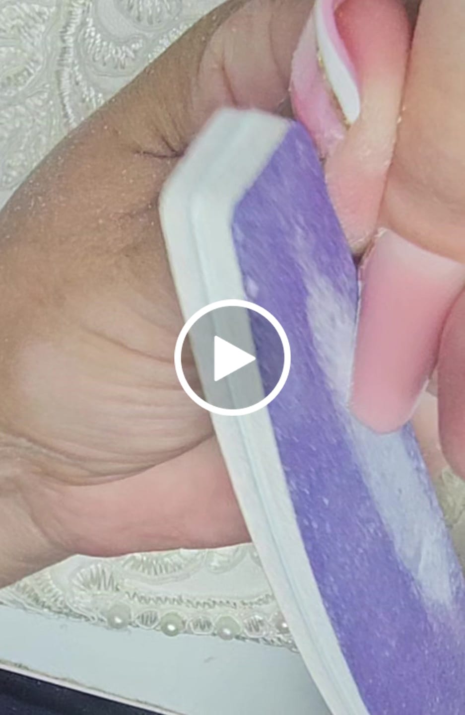 Customer video review of Pila-Buffer 150/180 Ceramic Premium (washable)