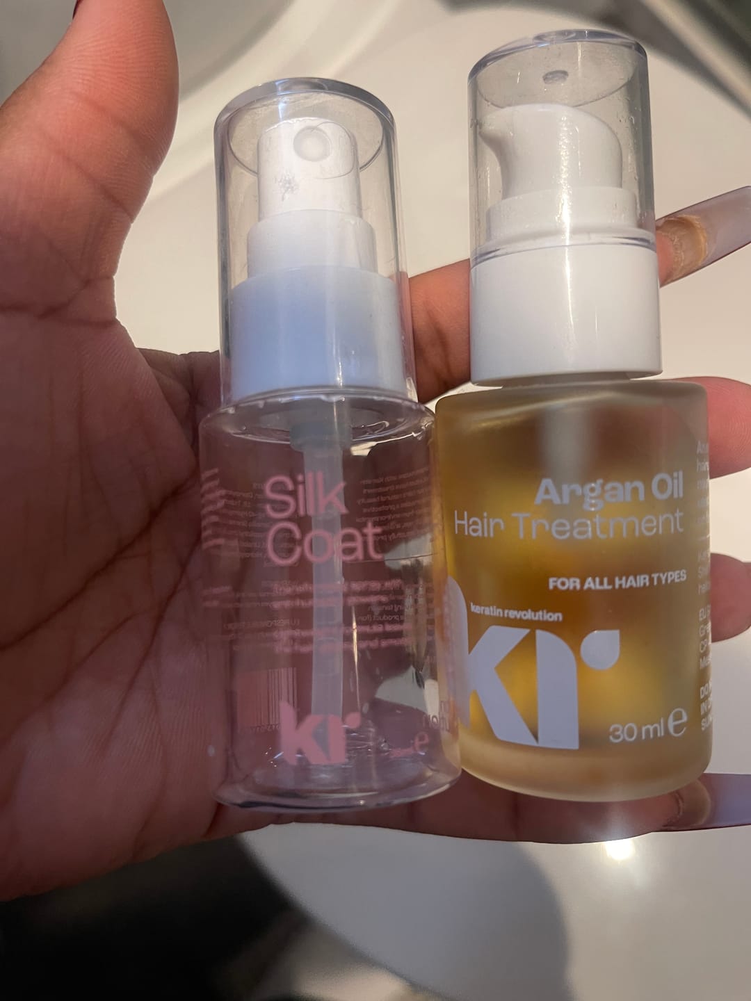 Customer photo review of Silk Perfection Duo
