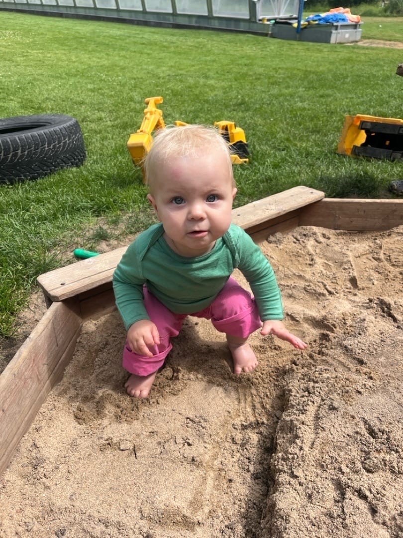 Customer photo review of Baby Merino Wool Long Sleeve