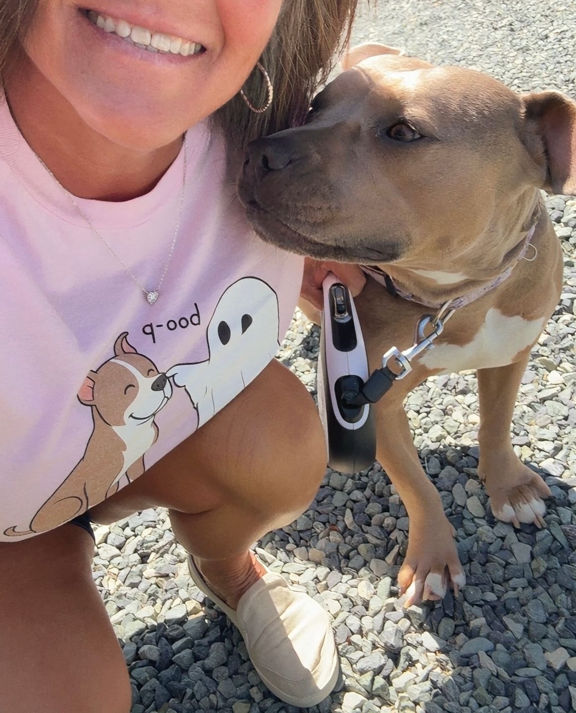 Customer photo review of Boo-p Pittie Shirt