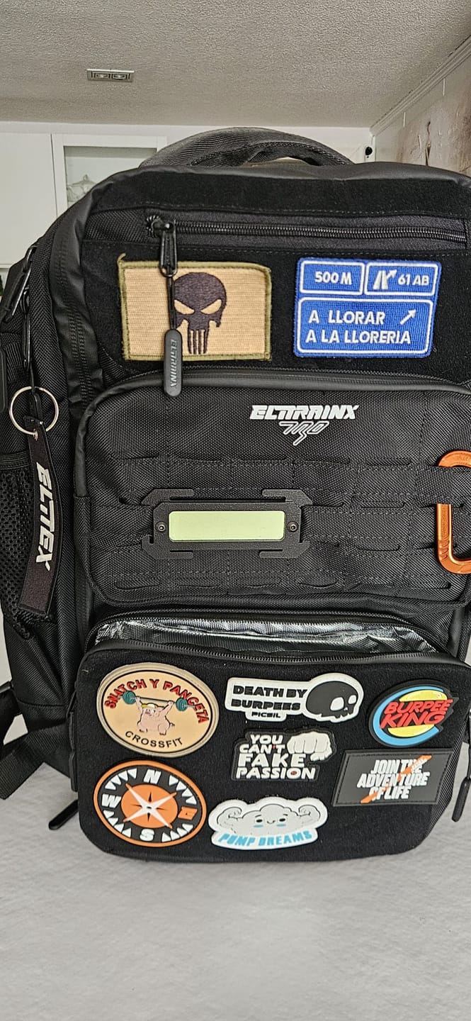 Customer photo review of Mochila Pro Series 45L Black