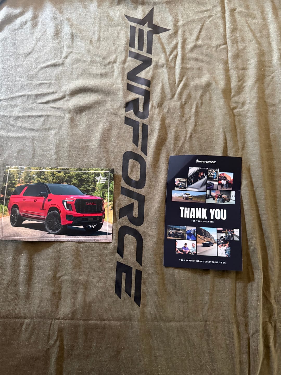 Customer photo review of Rogue Tee
