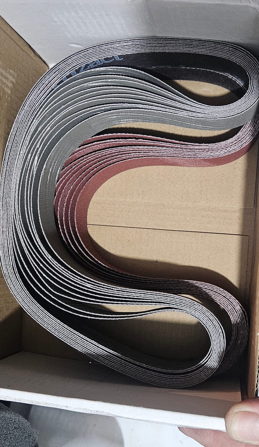 Customer photo review of 3M Trizact™ 237AA Belts