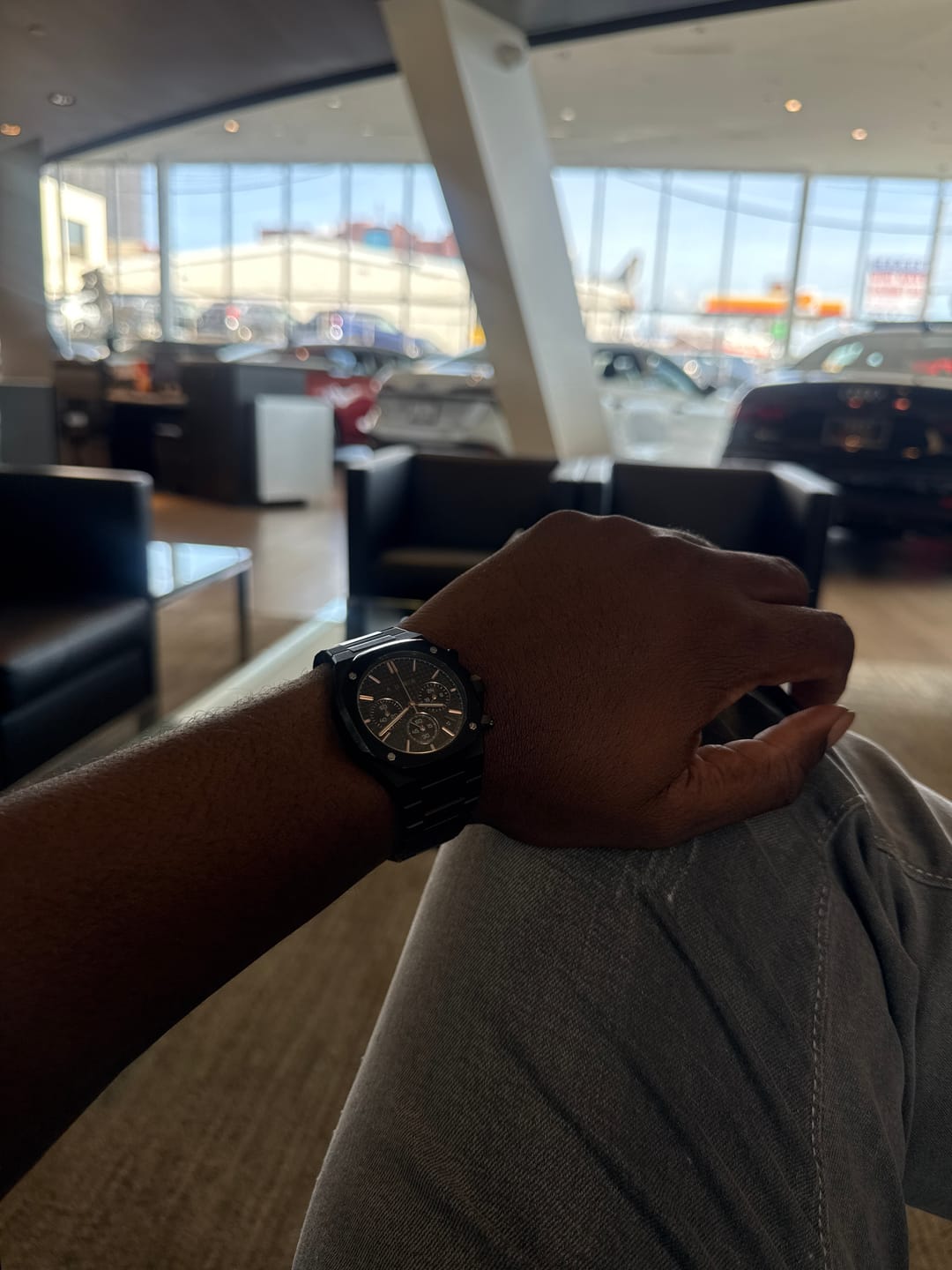 Customer photo review of Chronograph 001: Black/Rose