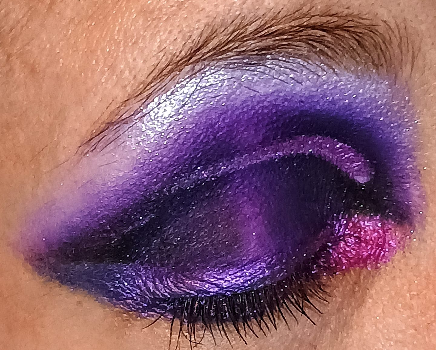 Customer photo review of Scary Tale Ending Halloween Palette