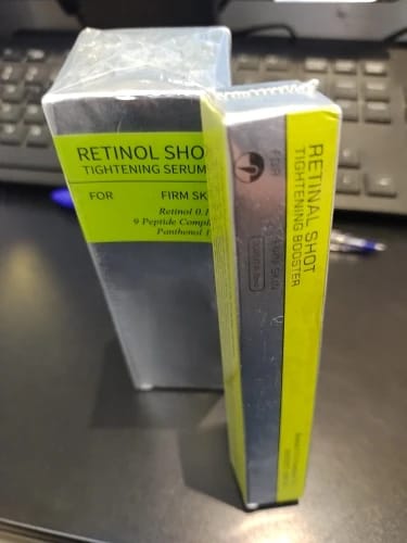 Customer photo review of Retinol Eye Cream – Firming & Brightening