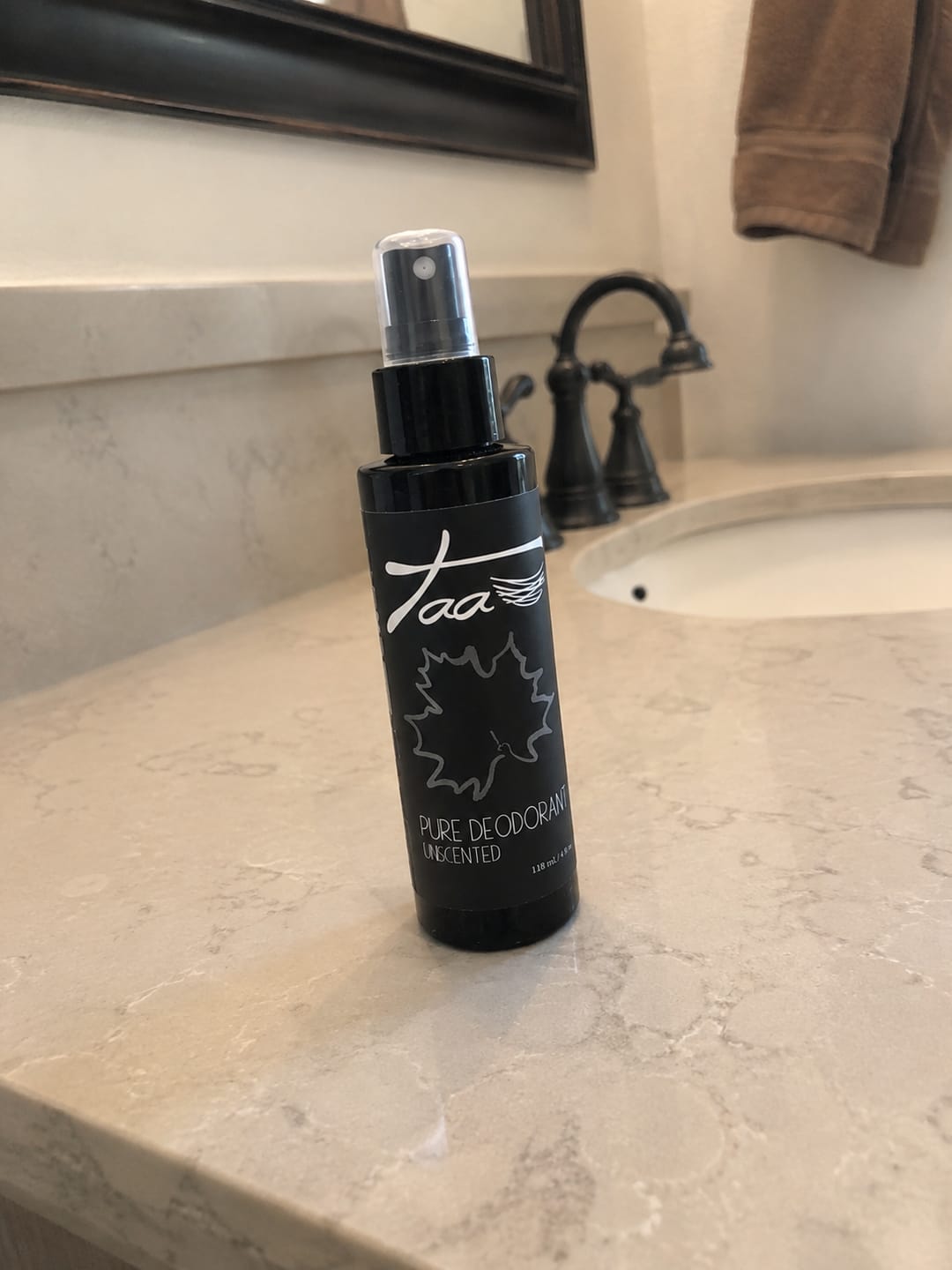 Customer photo review of Pure Deodorant