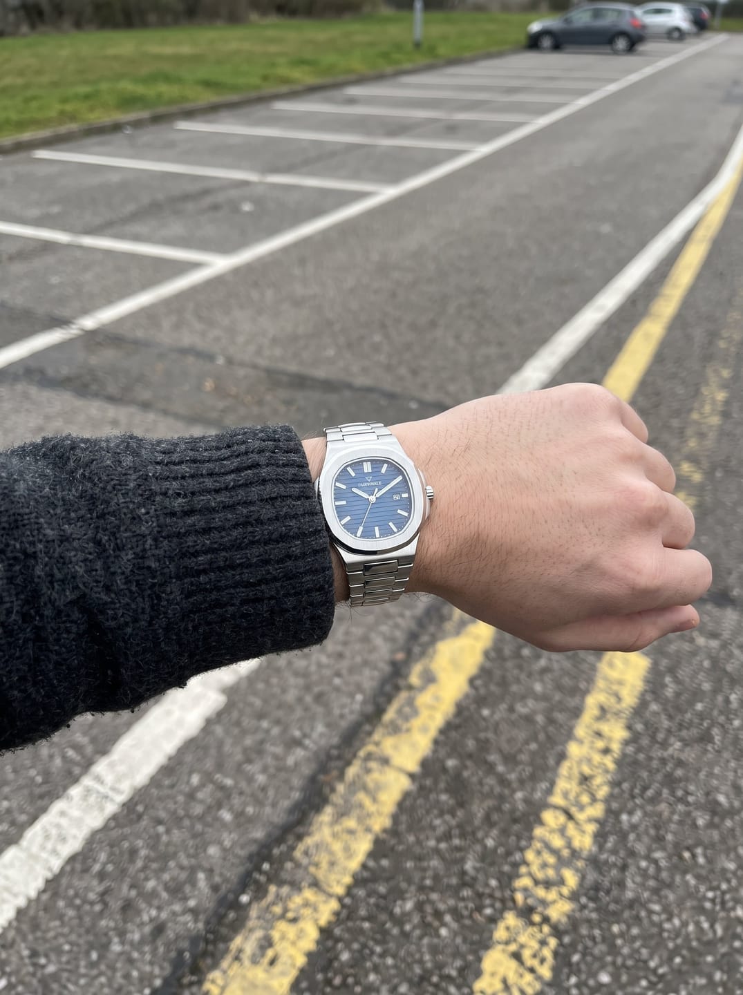 Customer photo review of MARK FAIRWHALE FW-5610 AURELION – Men’s Luminous Waterproof Watch