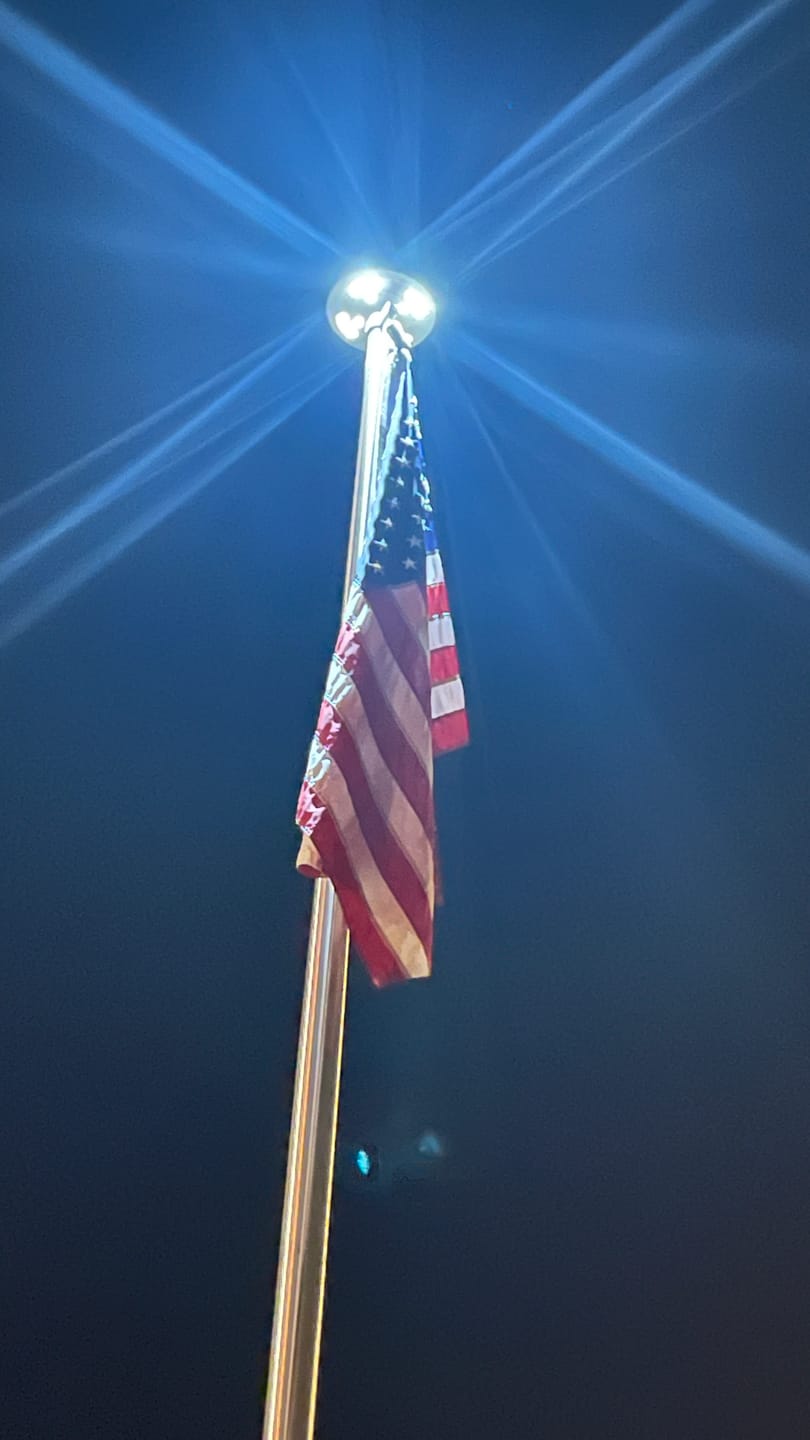 Customer photo review of 3' x 5' American Flag