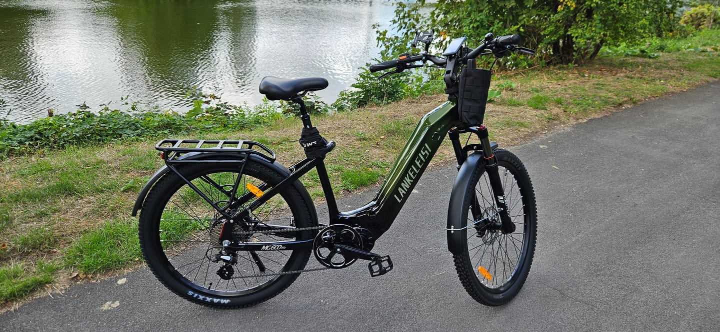 Customer photo review of Lankeleisi MG600 Lite 250W 27.5" Electric Trekking Bike 720Wh SUV E-bike with Switchable Sensor 36V 20Ah Battery
