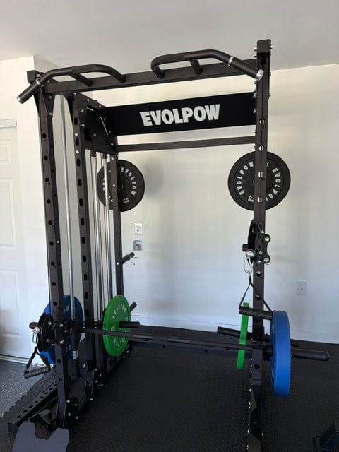 Customer photo review of EVOLPOW M2B Brute All-In-One Smith Machine Home Gym