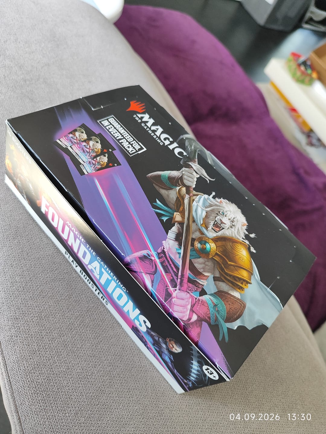 Customer photo review of Magic the Gathering: Foundations - Play Booster Box